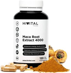 Maca amarilla en capsulas